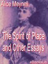 Spirit of Place and Other Essays (eBook)